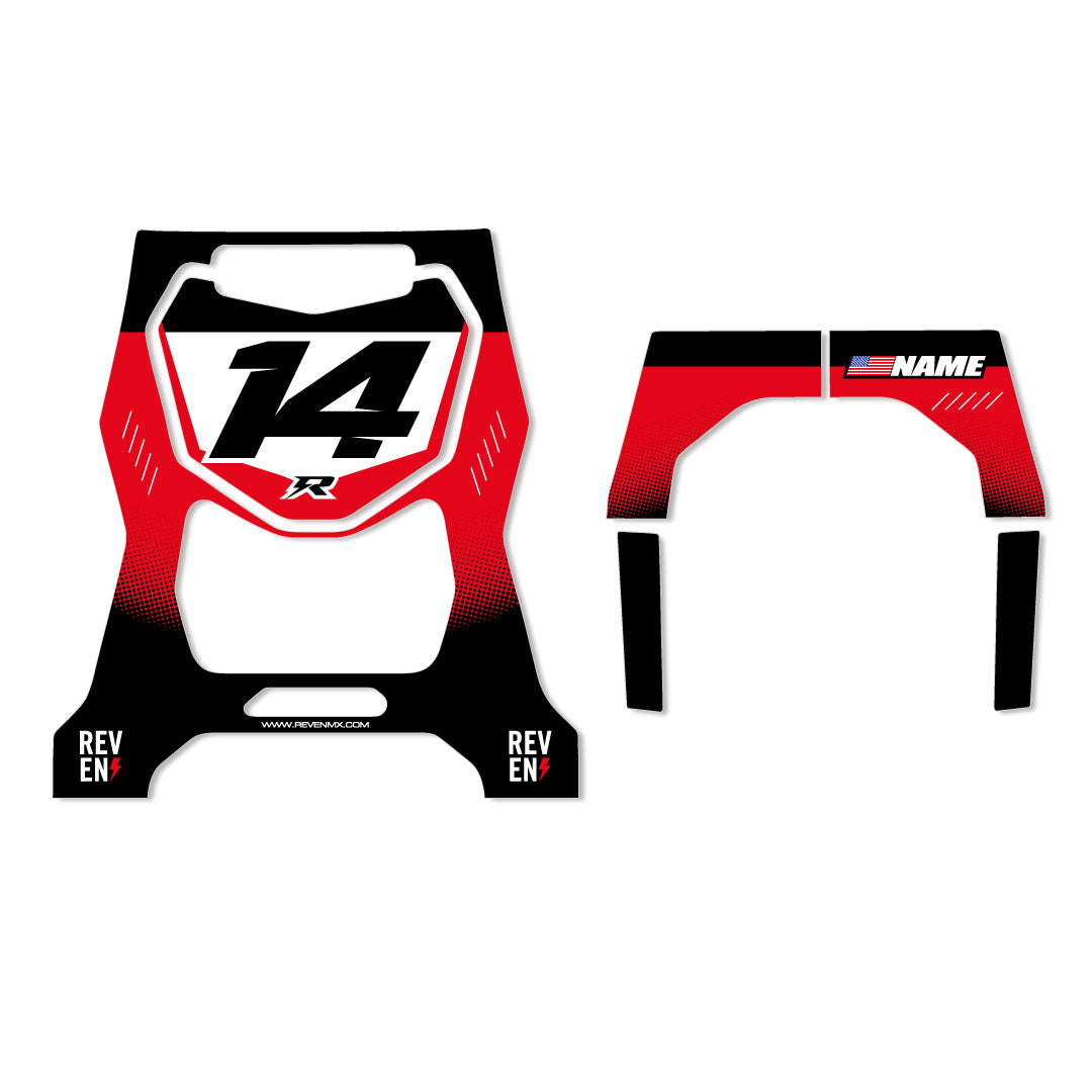 Custom Acerbis 711 Bike Stand Graphics