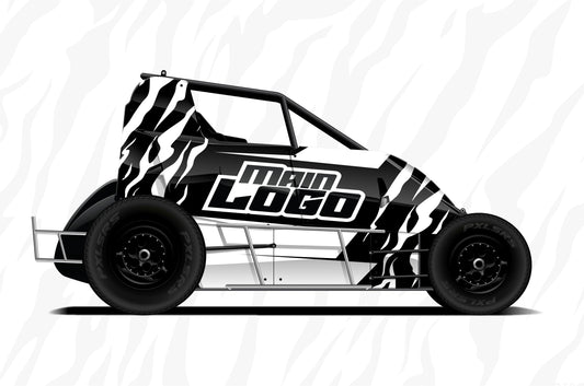 Non-Wing Micro ‘Zebra’ Black