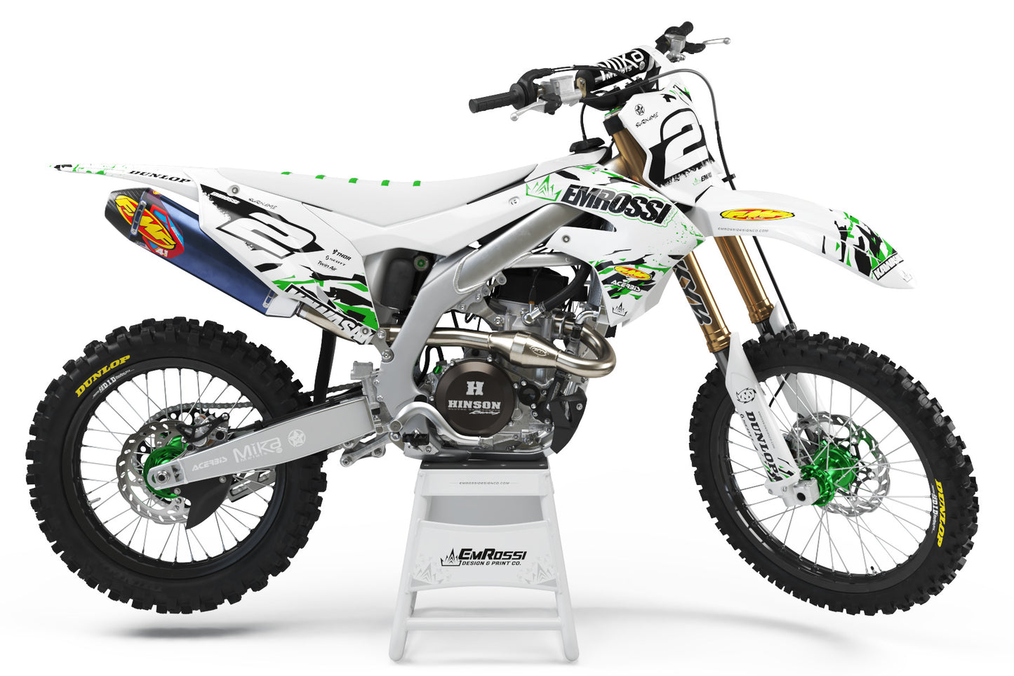 Kawasaki - White Camo